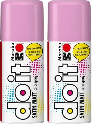 Marabu Do It Colorspray Satin Matt, pastellrosa, 150ml
