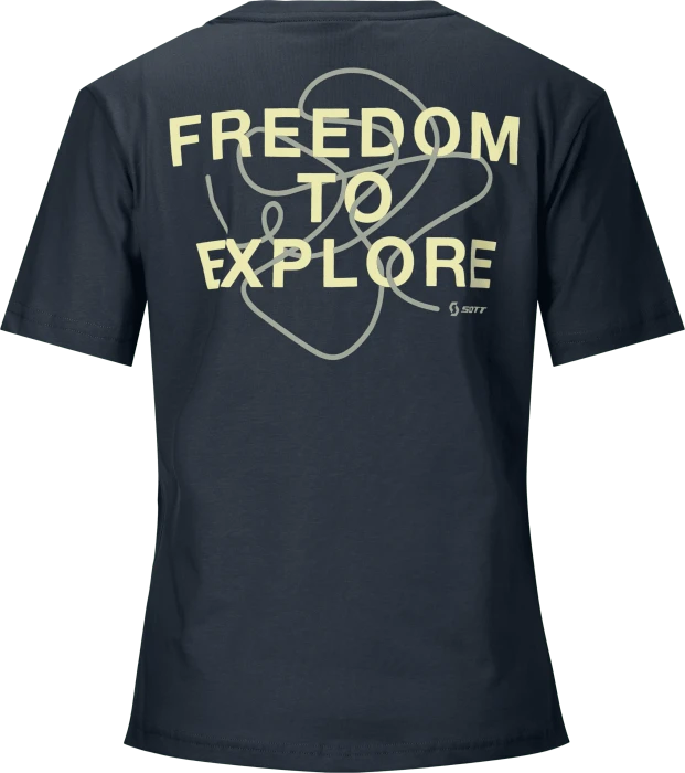 Scott Backprint T-Shirt kurzarm dark blue (Damen)