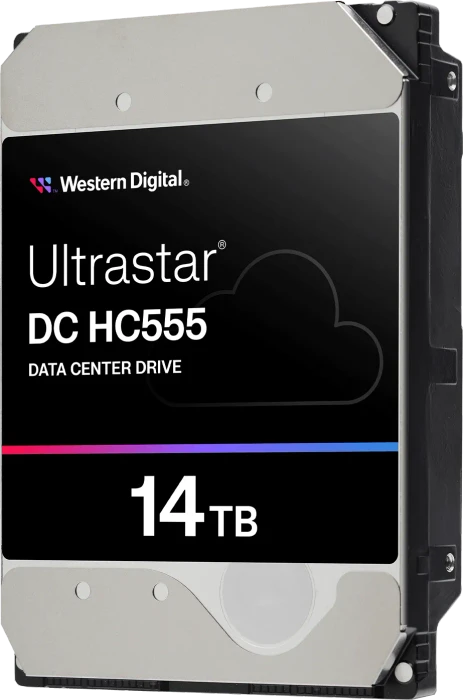 Western Digital Ultrastar DC HC555 14TB, SE, 24/7, 512e / 3.5" / SAS 12Gb/s