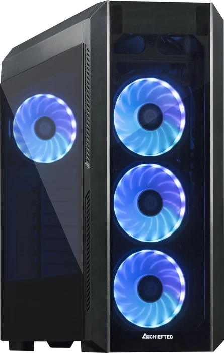 Chieftec Gamer GL-03B Scorpion 3 RGB, schwarz, Glasfenster