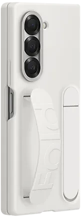 Samsung Silicone Case für Galaxy Z Fold6 weiß