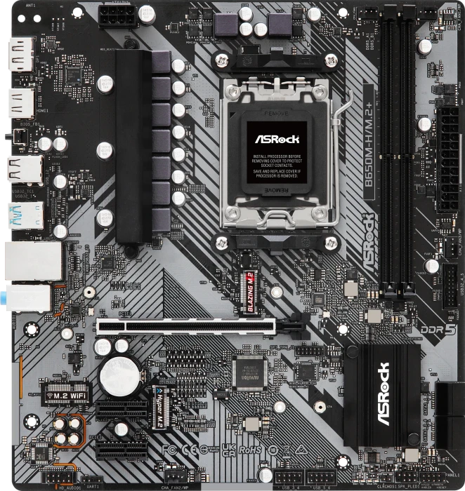 ASRock B650M-H/M.2+ (AMD AM5)