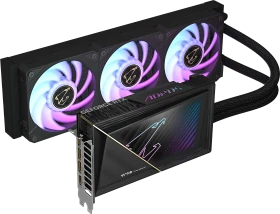 GIGABYTE AORUS GeForce RTX 5080 Xtreme Waterforce 16G, 16GB GDDR7, HDMI, 3x DP