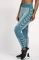 hummel CLEA Seamless Tight Hose lang blue coral/marshmallow (Damen) Vorschaubild