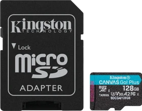 Kingston Canvas Go! Plus Gen4 R200 128GB Kit, UHS-I U3, A2, Class 10
