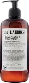 L:A Bruket No 104 Bergamot Patchouli Hand & Body Wash, 450ml