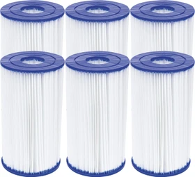 Bestway Filterkartusche IV 142x254mm 6 Stück