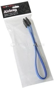 BitFenix Alchemy SATA 6Gb/s Kabel blau 0.3m