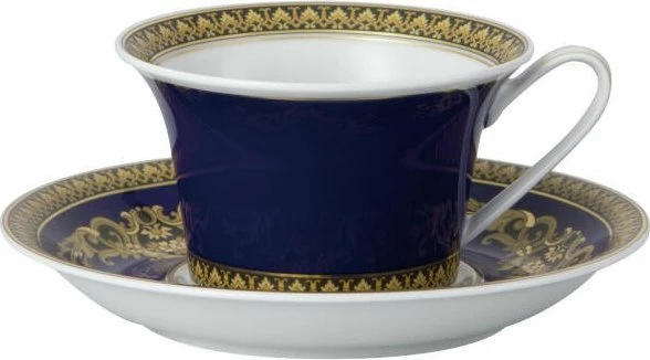 Rosenthal Versace Medusa Blue Teetassen-Set 220ml, 2-tlg.