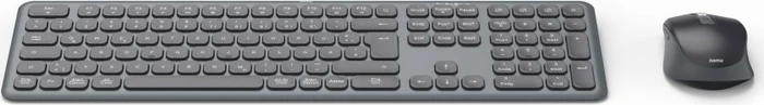 Hama WKM-550 Multi-Device-Tastatur-Maus-Set, schwarz, USB/Bluetooth, DE