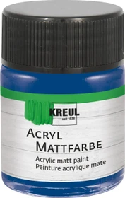 Kreul Acryl Mattfarbe, kobaltblau, 50ml