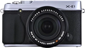 Fujifilm X-E1 silber mit Objektiv Fujinon XF 18-55mm 2.8-4.0 R LM OIS