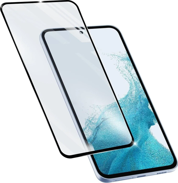Cellularline Impact Glass Capsule für Samsung Galaxy A54 5G schwarz