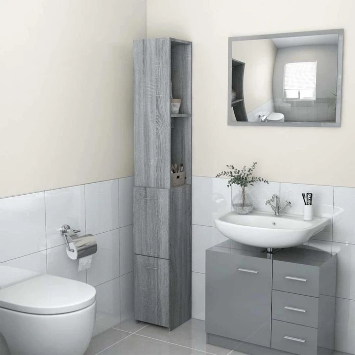 vidaXL Bad Hochschrank