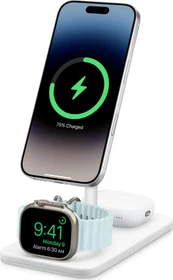Twelve South HiRise 3 Deluxe Wireless Charging Stand weiß