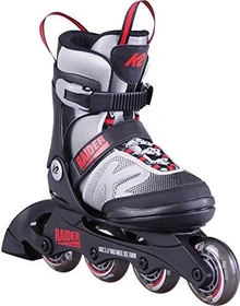 K2 Raider Inline-Skate grau/rot/schwarz (Junior)