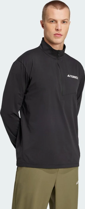 adidas Terrex Multi Climacool 1/2 Zip Funktionsshirt langarm schwarz (Herren)