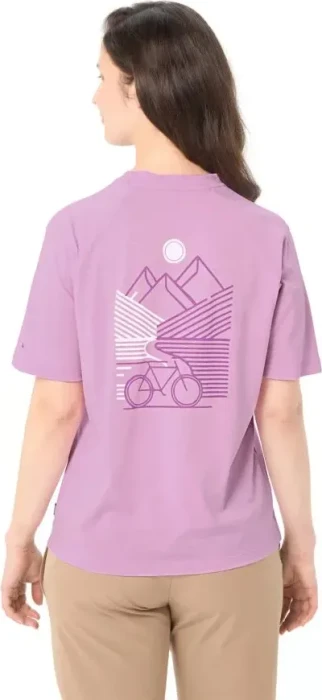 Vaude Cyclist Funktionsshirt kurzarm raspberry (Damen)