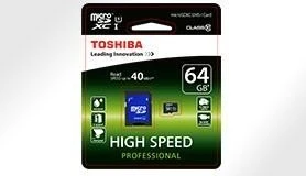 Toshiba HS Professional R40 16GB, UHS-I, Class 10