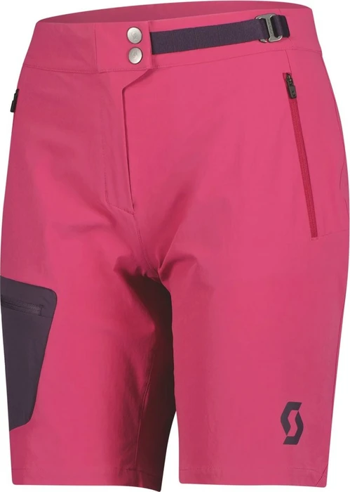 Scott Explorair Light Fahrradhose kurz carmine pink/dark purple (Damen)
