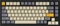 Keychron Q1/Q2/K2 OEM Dye-Sub Keycap-Set Wheat Gray, Kunststoff (PBT), Wheat Gray, gelb/grau/beige, 97 Tasten (83+14), ANSI-US Vorschaubild