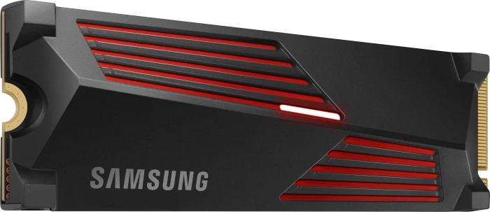 Samsung SSD 990 PRO 4TB, M.2 2280 / M-Key / PCIe 4.0 x4, Kühlkörper