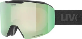 UVEX Evidnt Attract V black matt/vario green mirror