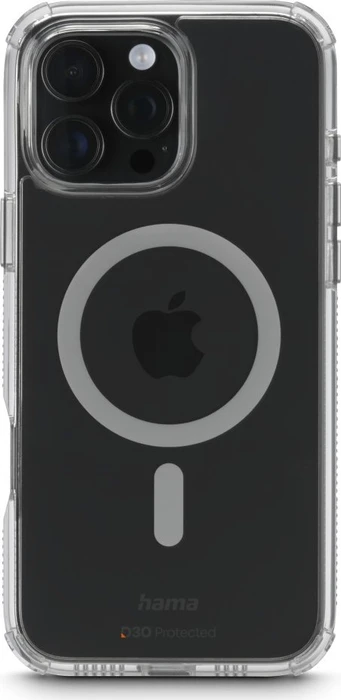 Hama Handyhülle MagCase Extreme Protect für Apple iPhone 16 Pro Max transparent