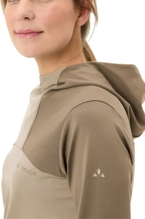 Vaude Qimsa Hoody Trikot langarm oat (Damen)