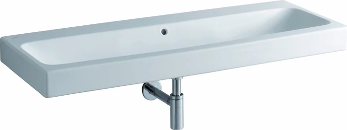 Geberit iCon Waschtisch 120cm, ohne Hahnloch, weiß