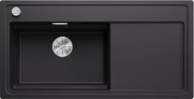 Blanco Zenar XL 6 S InFino Becken links mit Ablauffernbedienung schwarz