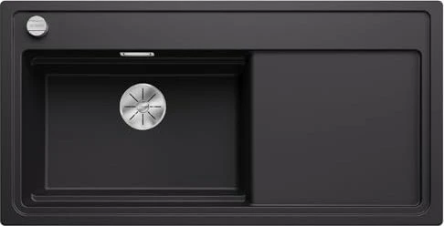 Blanco Zenar XL 6 S InFino Becken links mit Ablauffernbedienung schwarz
