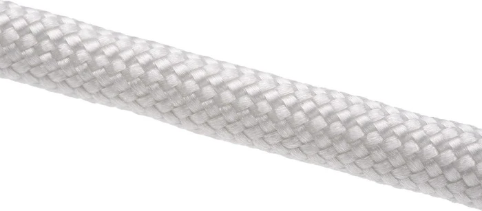 Alphacool AlphaCord Sleeve 4mm Gewebeschlauch für Rundkabel, Gewebeschlauch, 3.3m, Silver Grey