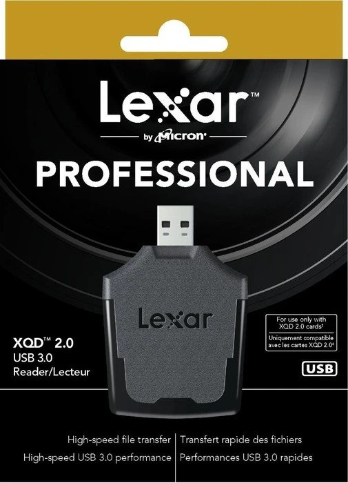 Lexar Professional XQD 2.0 Single-Slot-Cardreader, USB-A 3.0 [Stecker]