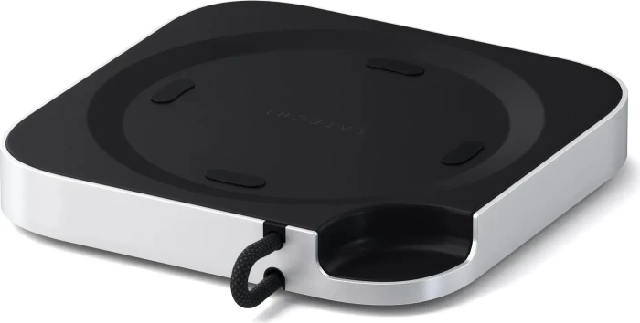 Satechi Mac Mini M4 Stand & Hub with SSD Enclosure, Silver, USB-C 3.1 [Stecker]