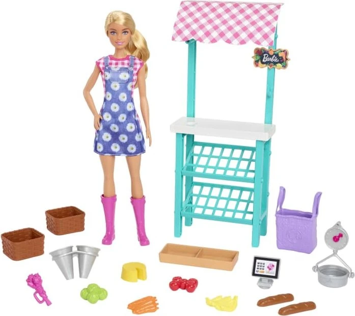 Mattel Barbie - Ich wäre gern... Bauernmarkt Spielset