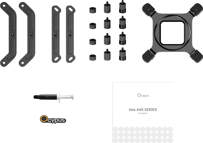 Ocypus Iota A40 BK, schwarz