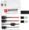 Skross World Travel Adapter MUV USB (AC), weiß Vorschaubild
