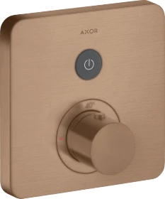 Hansgrohe ShowerSelect Thermostat Unterputz softsquare 1 Verbraucher brushed red gold
