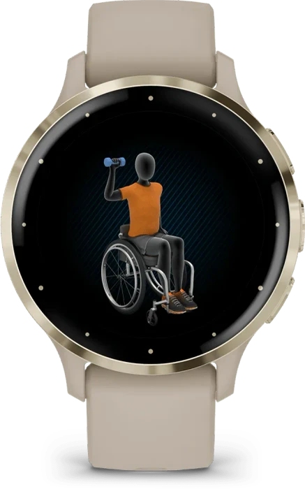 Garmin Venu 3S soft gold/french grey