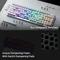 ASUS ROG Strix Scope II 96 Wireless, White, PBT, hot-swap, ROG NX SNOW, USB/Bluetooth, DE Vorschaubild