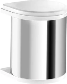 Hailo Mono 15l edelstahl/weiß