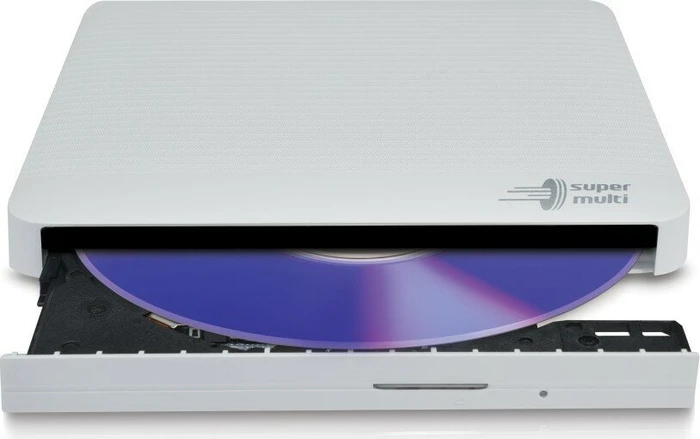 Hitachi-LG Data Storage GP50NW40, SlimLine weiß, USB 2.0