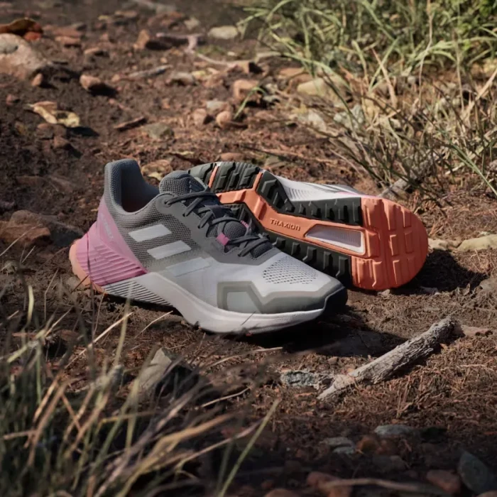 adidas Terrex Soulstride putty mauve/grey one/pink fusion (Damen)