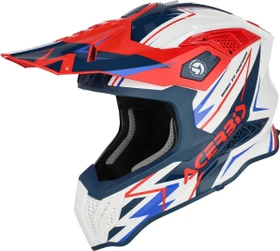 Acerbis Airstrike-X weiß/blau/rot