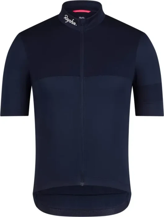 Rapha Brevet Element Trikot kurzarm dark navy/white (Herren)