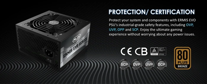 Raijintek ERMIS EVO 650B 650W, ATX 3.1