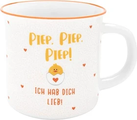 Sheepworld Kaffeebecher Piep, piep, piep, ich hab Dich lieb! 350ml