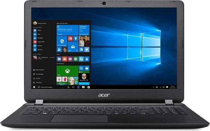 Acer Aspire ES1-572-397W, schwarz, Core i3-6100U, 8GB RAM, 256GB SSD, DE