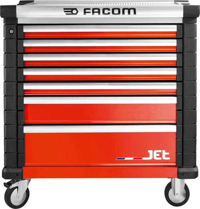 Facom JET.7M4A Werkzeugwagen rot